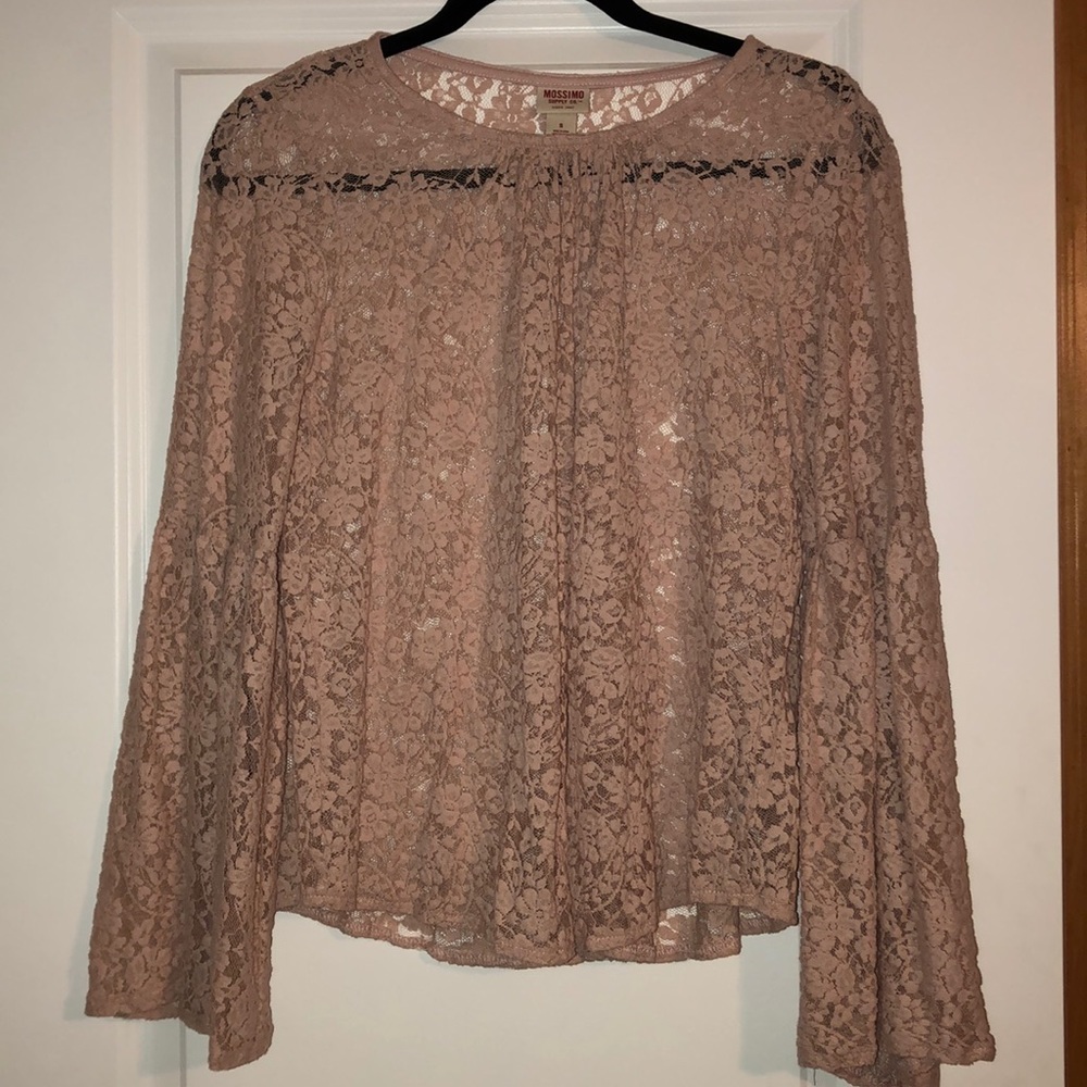 Pink Lace Top